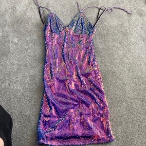 Lulus sparkly party dress